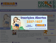 Tablet Screenshot of iemab.com.br
